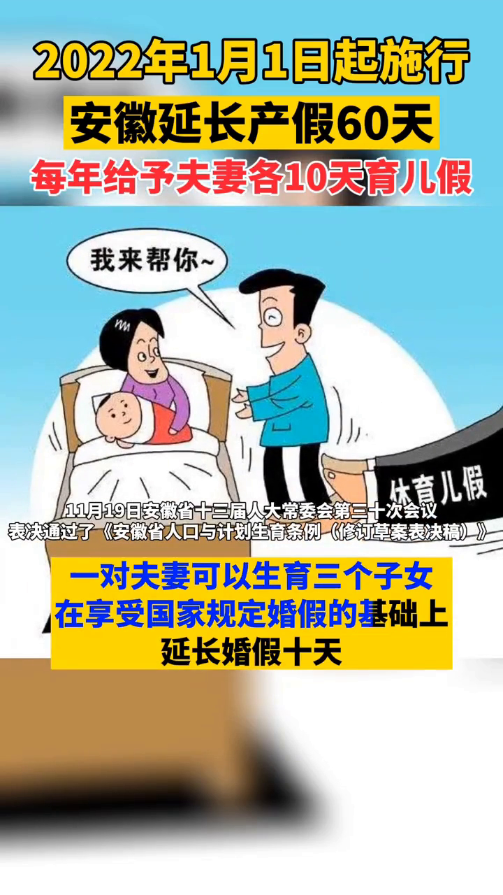 安徽省產(chǎn)假最新規(guī)定，政策演變與時(shí)代背景下的影響分析